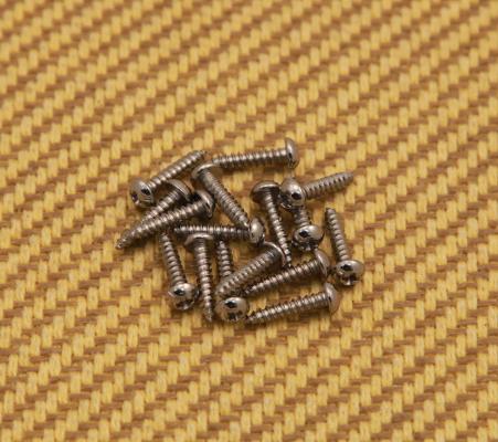 GS-3376-010 (16) 3/8" Tuner Mounting Screws Chrome Guitar/Bass